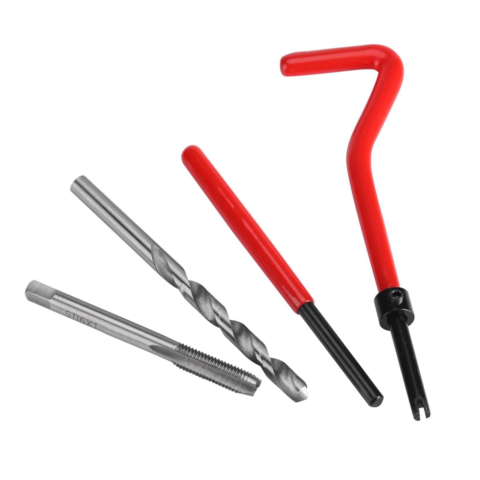 30 Piece M8 Thread Repair Insert Kit Compatible Hand Tool Set for Auto Repairing(M8)