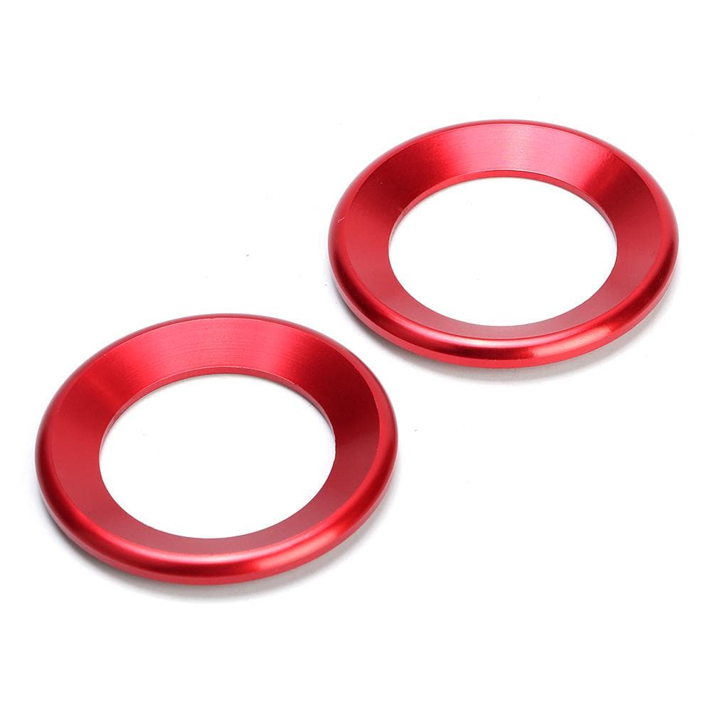 2pcs Loudspeaker Circle Trim Audio Speaker Decorative Ring Fit for Civic 10th