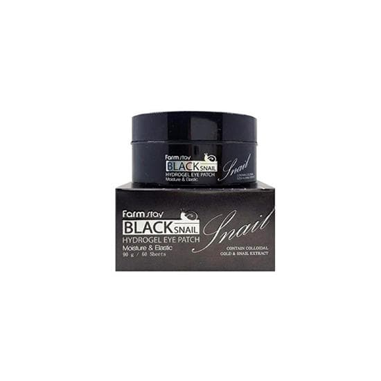 FARM STAY Black Snail Hydrogel Eye Patch 90g (3 Options) #1pcs
