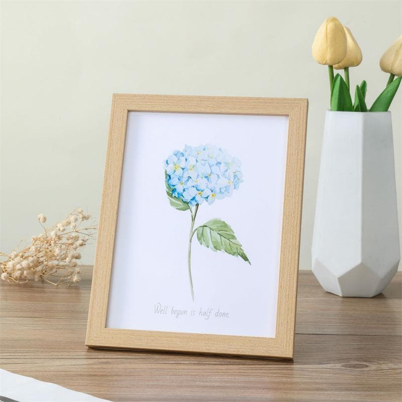Wood Photo Frame for Wall Hanging Wooden Picture Frame for Pictures Photo Decor Commemorative Gift 5 inches