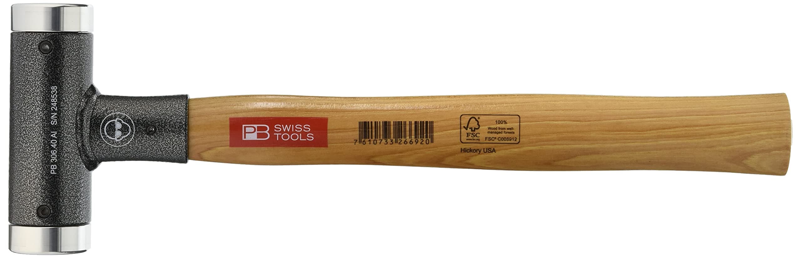 PB Recoilless Aluminum Hammer 306-40AL