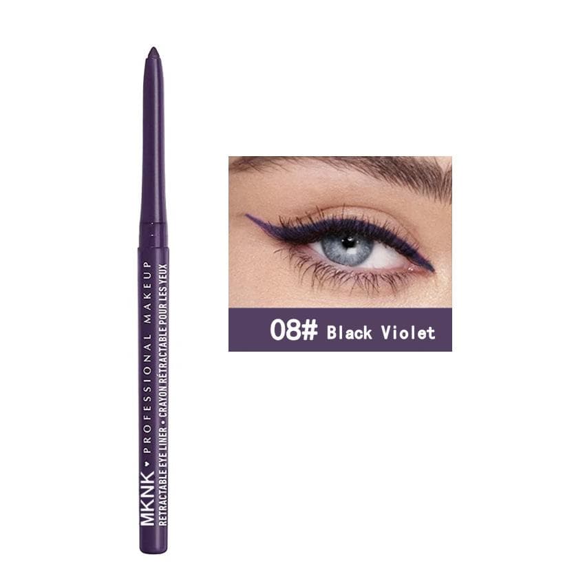 Eyeliner Gel Pencil Waterproof Lasting Easy To Wear Eyes Beauty Makeup Natural Matte Lying Silkworm Eye Liner 08