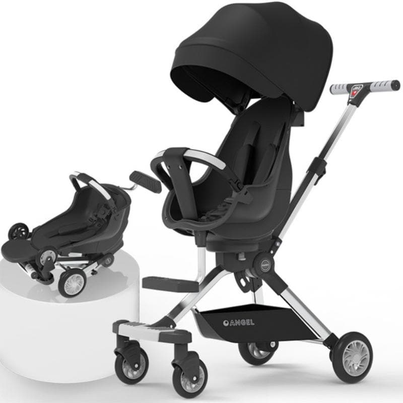 Little Push Cart For Kids Baby Car Baby Carriage Baby Stroler Baby Scroller Baby Wheelchair Infant Stroller black