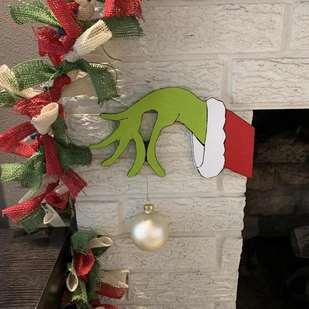 Christmas Thief Decoration Christmas Ornaments Exquisite Funny Thief Window Props for Window