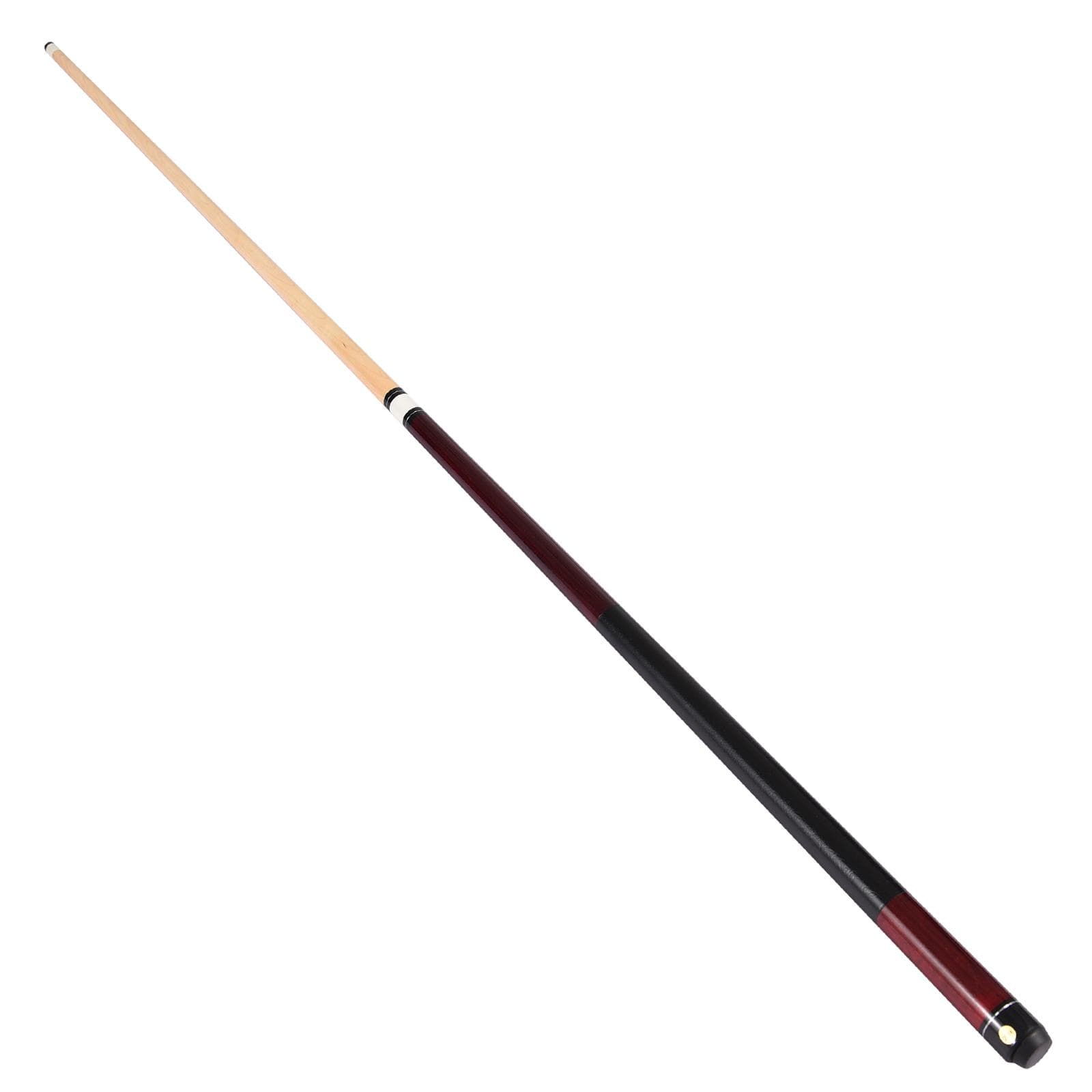 Pool Sticks for Adults 1.50m/59in High-End Pool Cue Maple Double-Section Billiard Design 13MM Big red