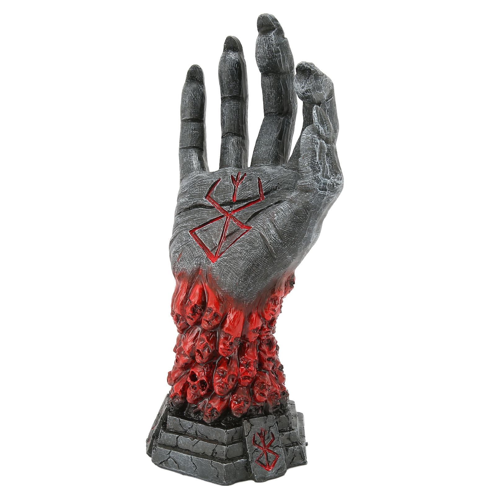 Halloween Hand Statue Decorative Ornament Resin Scary Hand Sculpture for Home Desk Office