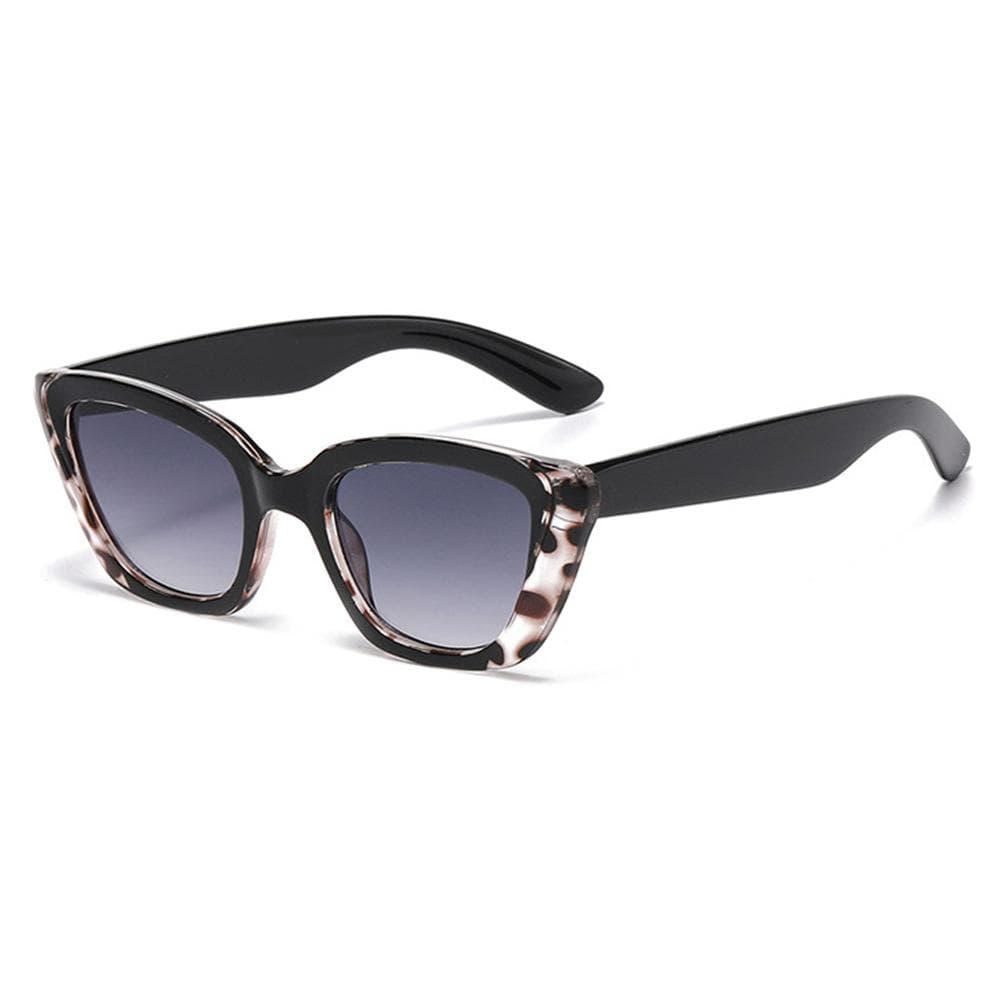 New Luxury Retro Leopard Print Cat Eye Women Sunglasses Y2K Trend UV400 Protection Fashion Sun Glasses for Men and Women as  picture