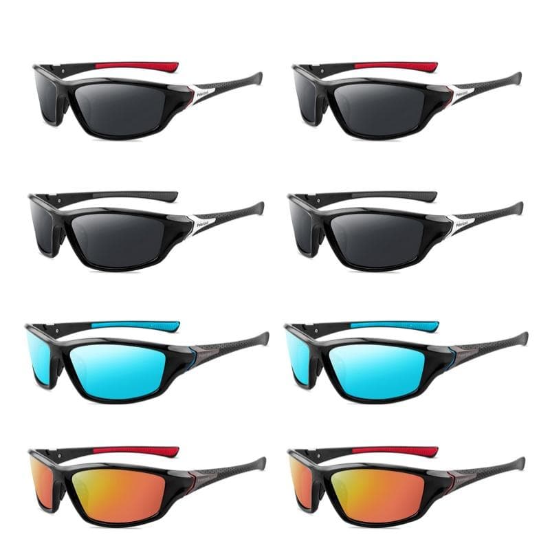 1/8pcs UV400 Sports Sunglasses for Men Women Outdoor Cycling Fishing Unisex Sun Glasses