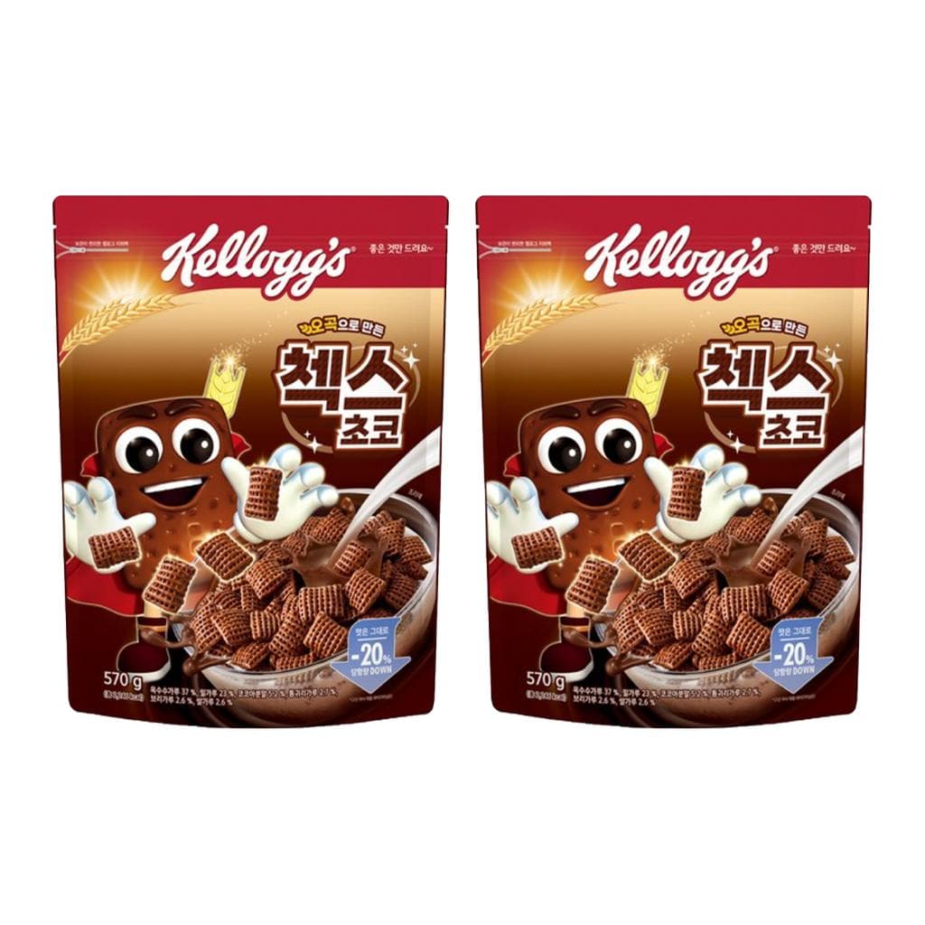 Kellogg’s Chex Choco Cereal 570g (3 Options) #2PCS