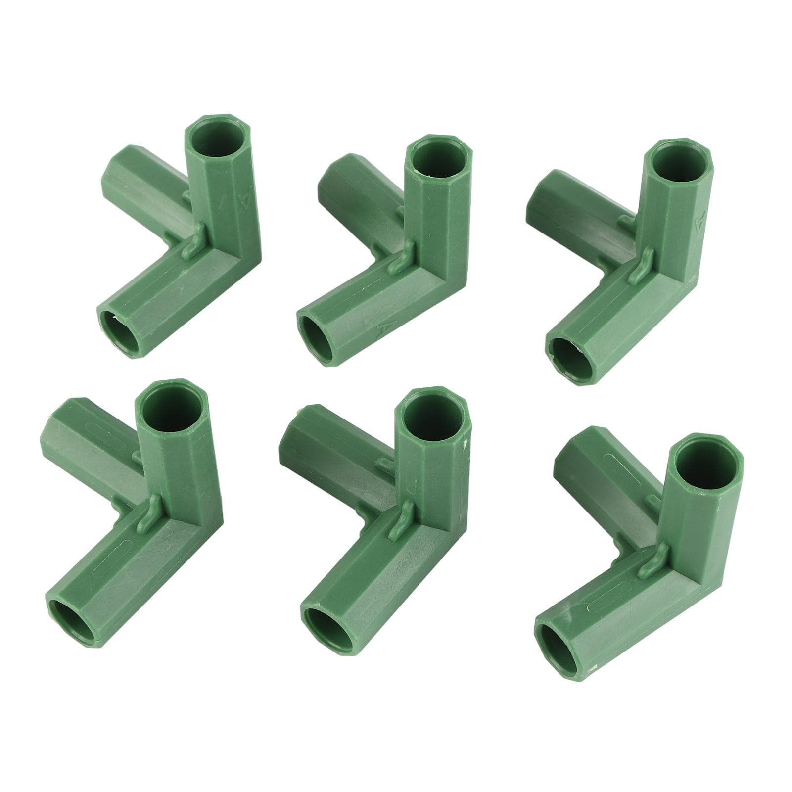 12PCS 16mm Gardening Frame Connector Plastic Greenhouse Frame Connectors for Grape Sunscreen Shed