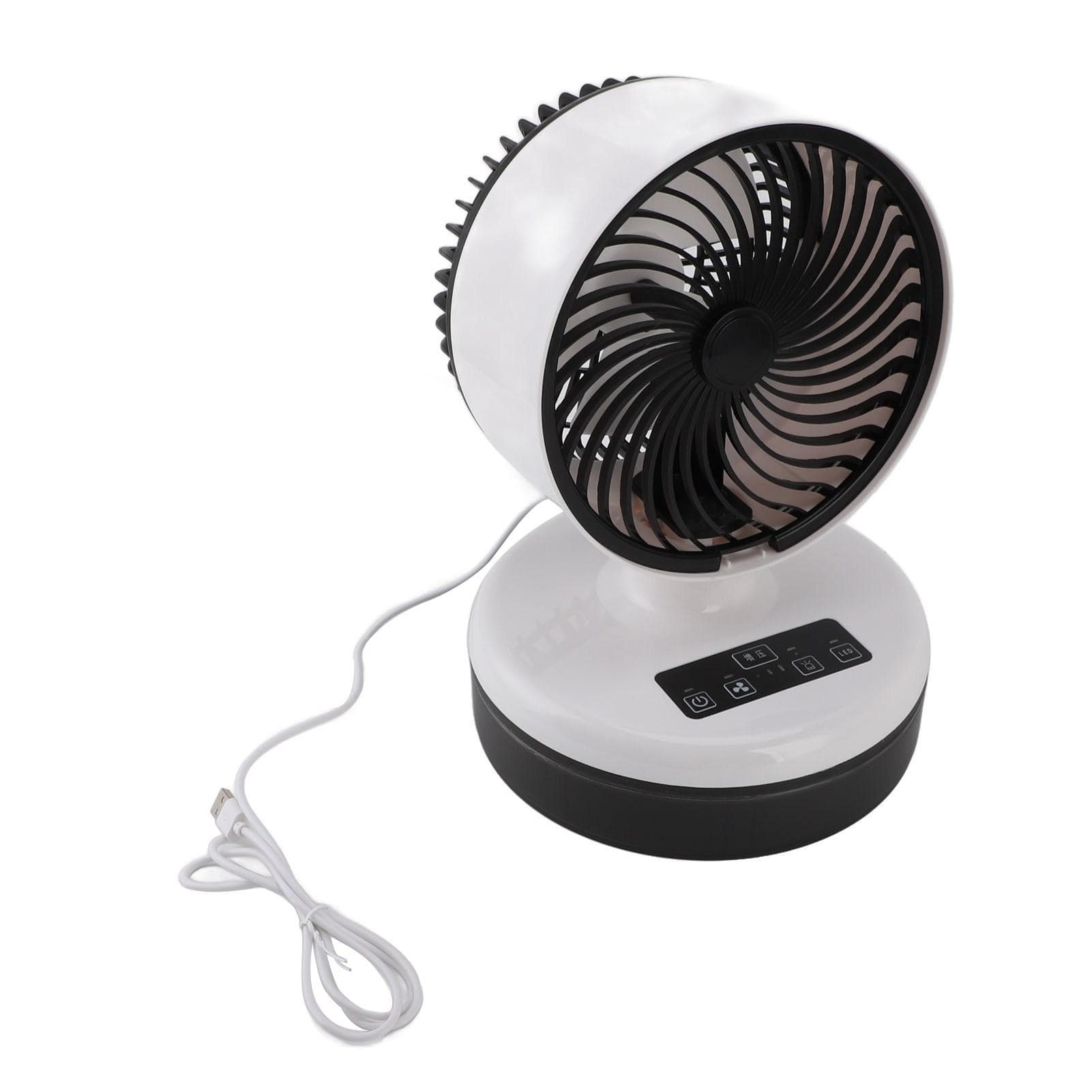 Portable Misting Fan Handheld Rechargeable Outside Patio Personal Cooling 900mL Water Tank LED