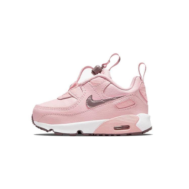 Nike Air Max 90 Toggle Pink Glaze (TD) Baby Sneakers Violet-Ore White CV0065-600 22