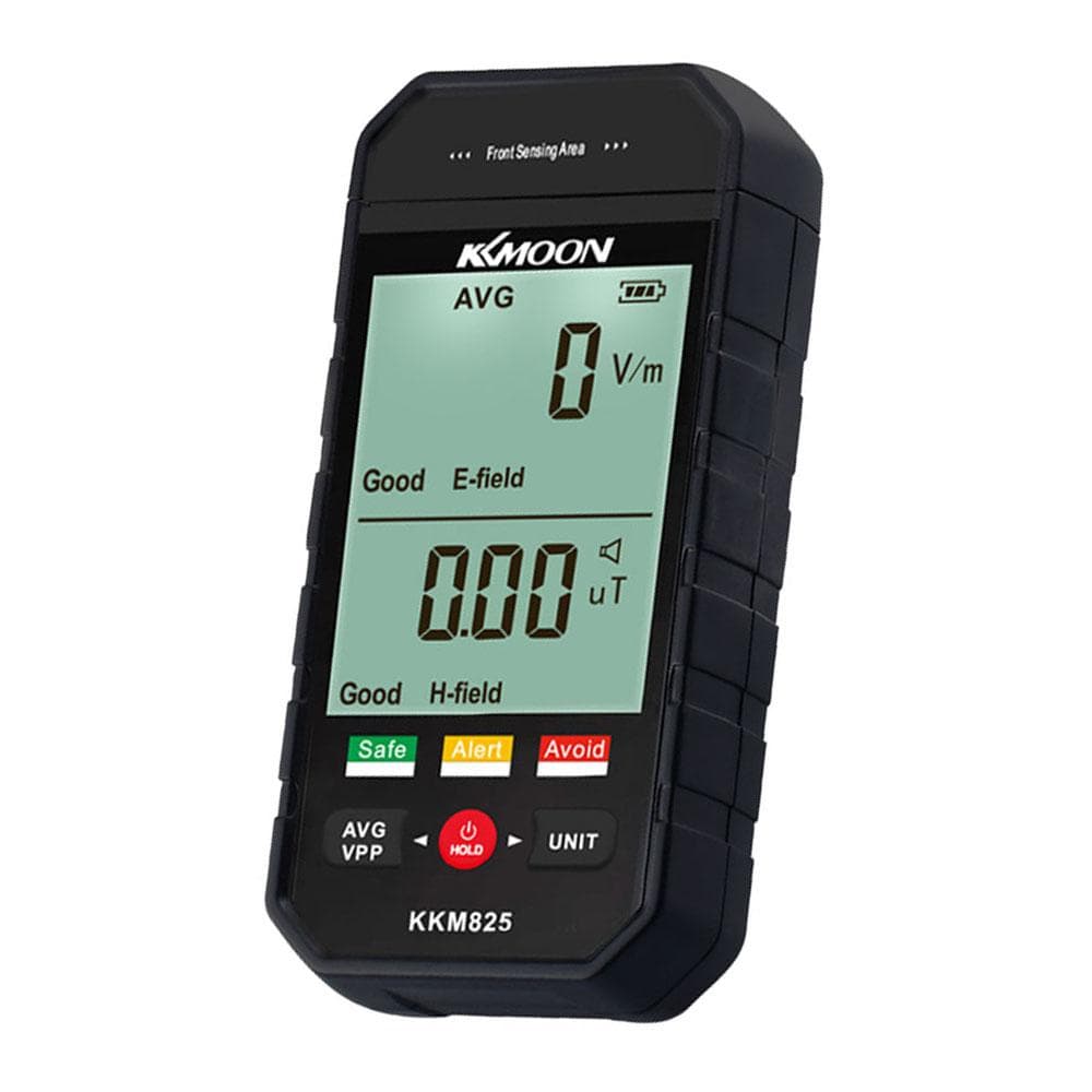 KKmoon kkm825 Handheld Portable Electromagnetic Large LCD Screen Display Electric black