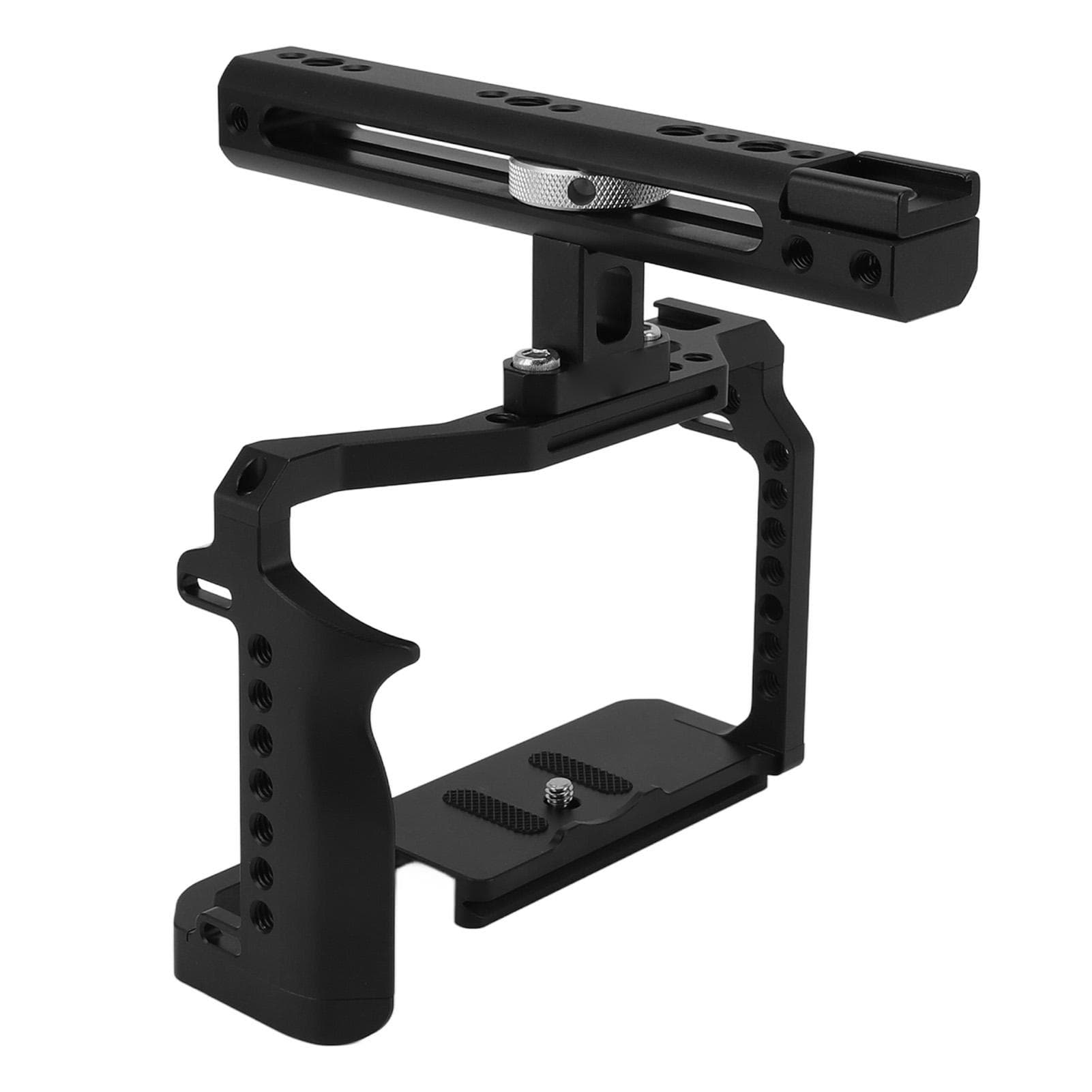 Camera Cage with Handle Accurate Positioning DIY Installation Non Slip Camera Video Cage Rig for R5