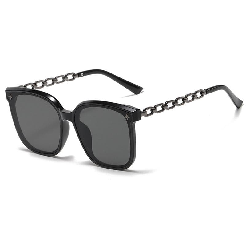 Fashion Sunglasses Women Luxury Large Frame UV400 Protective Eyewear Lady Traveling Shade Gafas De Sol