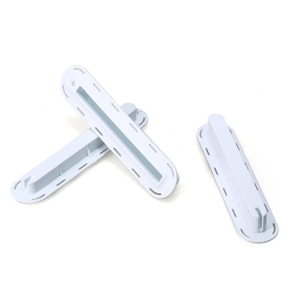 3 Pack Future Tri Fins Box Plugs Fin Base SUP Screw Surf Fins Plugs Set Extra Fin Key Fin Screws white