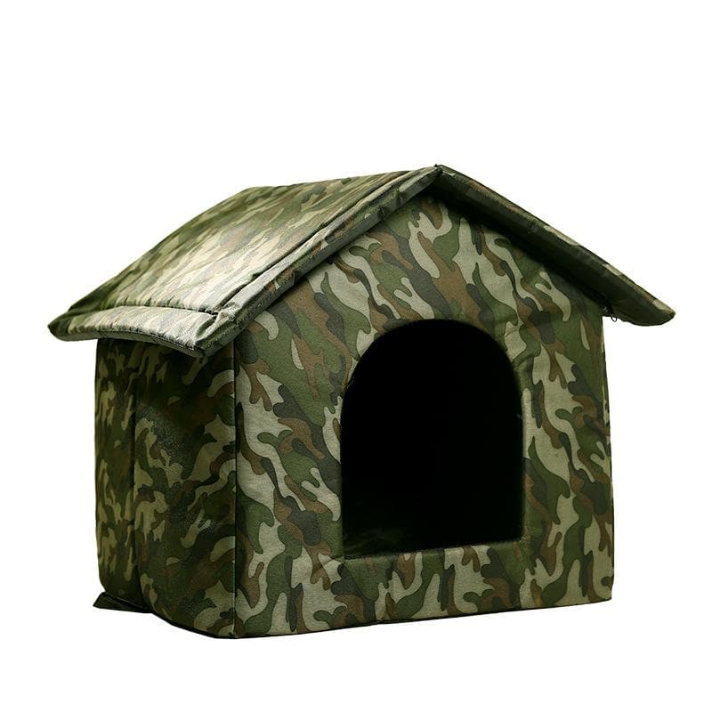 Outdoor Cat House Stray Cat Dog House, Indoor and Outdoor Use, Wind and Rain Shield, High-Quality S