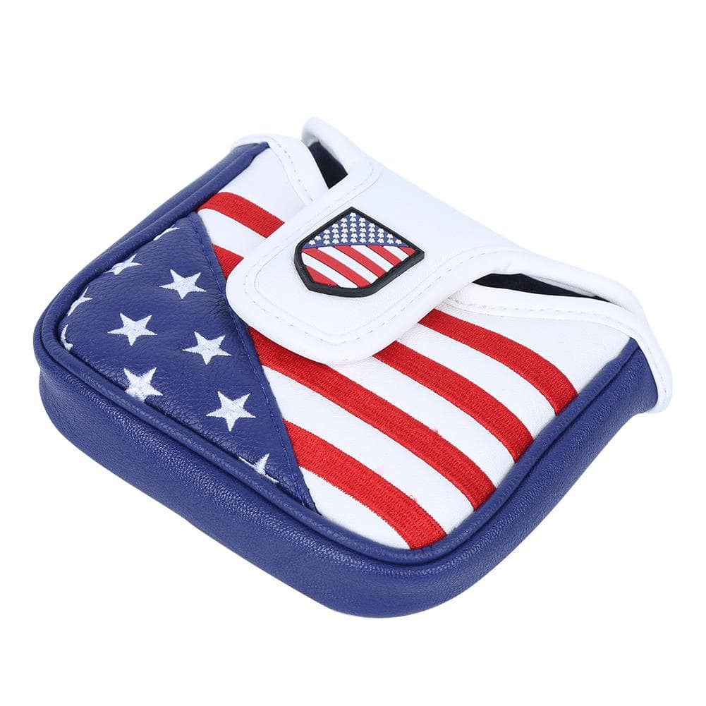 Golf Putter Magnetic Protection Covers Waterproof Headcover with Embroidery Pattern Accessorylarge