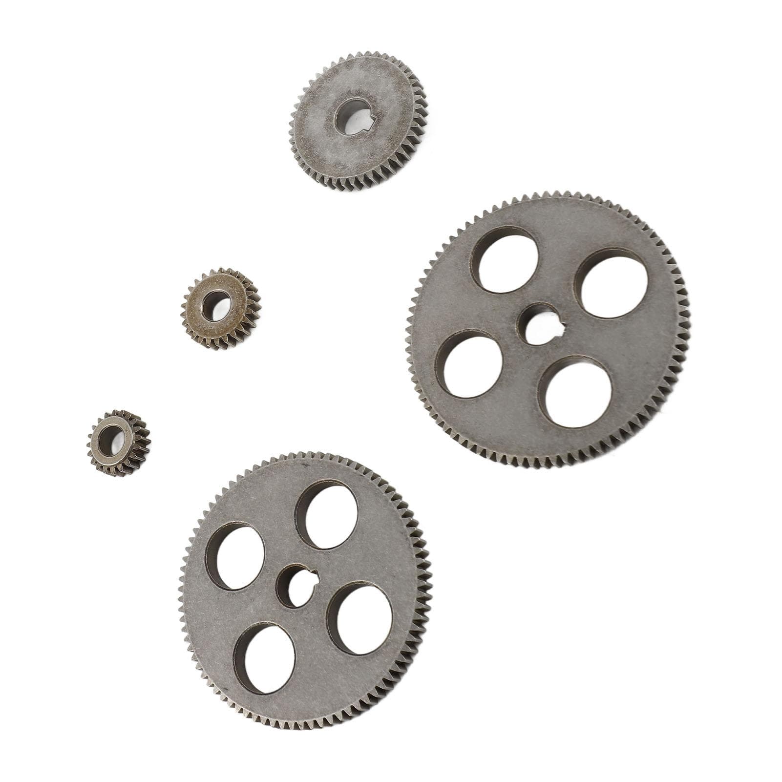 5Pcs Lathe Gear Metal Mini T80 T45 T25 T20 Accessory Replacement Set Kit for Cutting