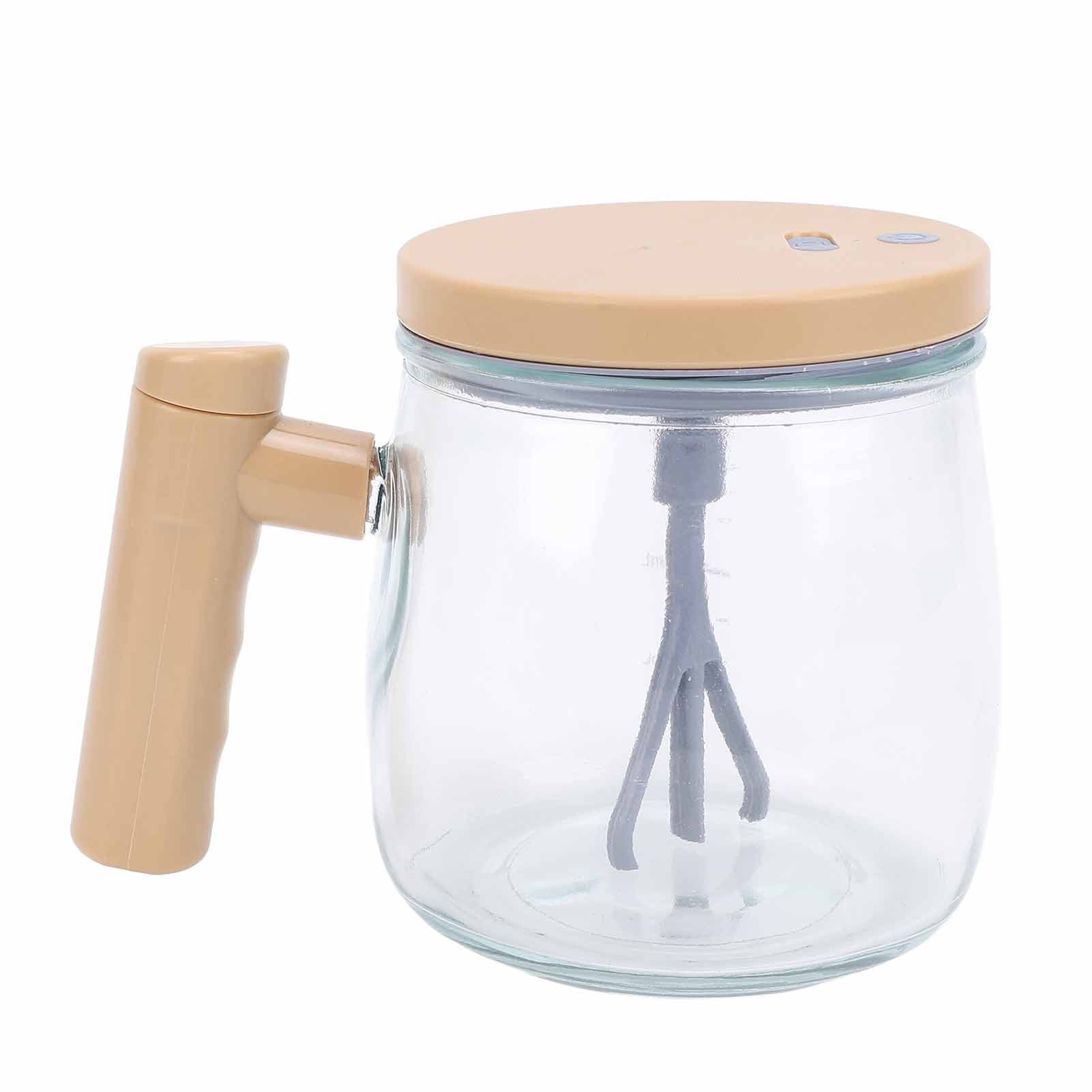 Self Stirring Mug Electric Mixing Cup High Borosilicate Glass Mixing Coffee Mug Rotating Home