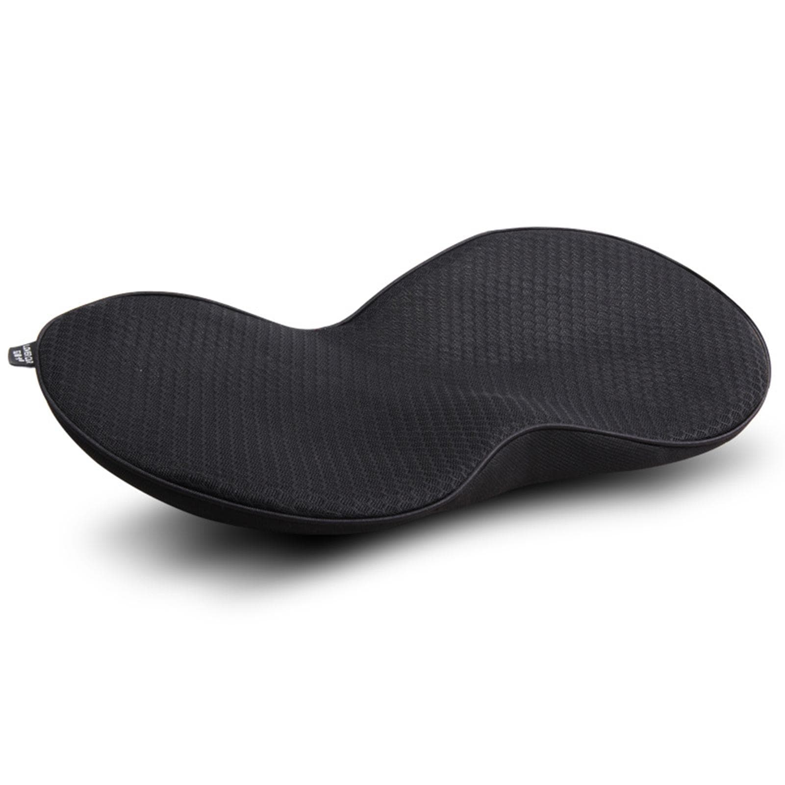 Car Seat Cushion, Memory Foam Car Seat Pad Low Back & Tailbone Pain Relief Cushion with Removable black