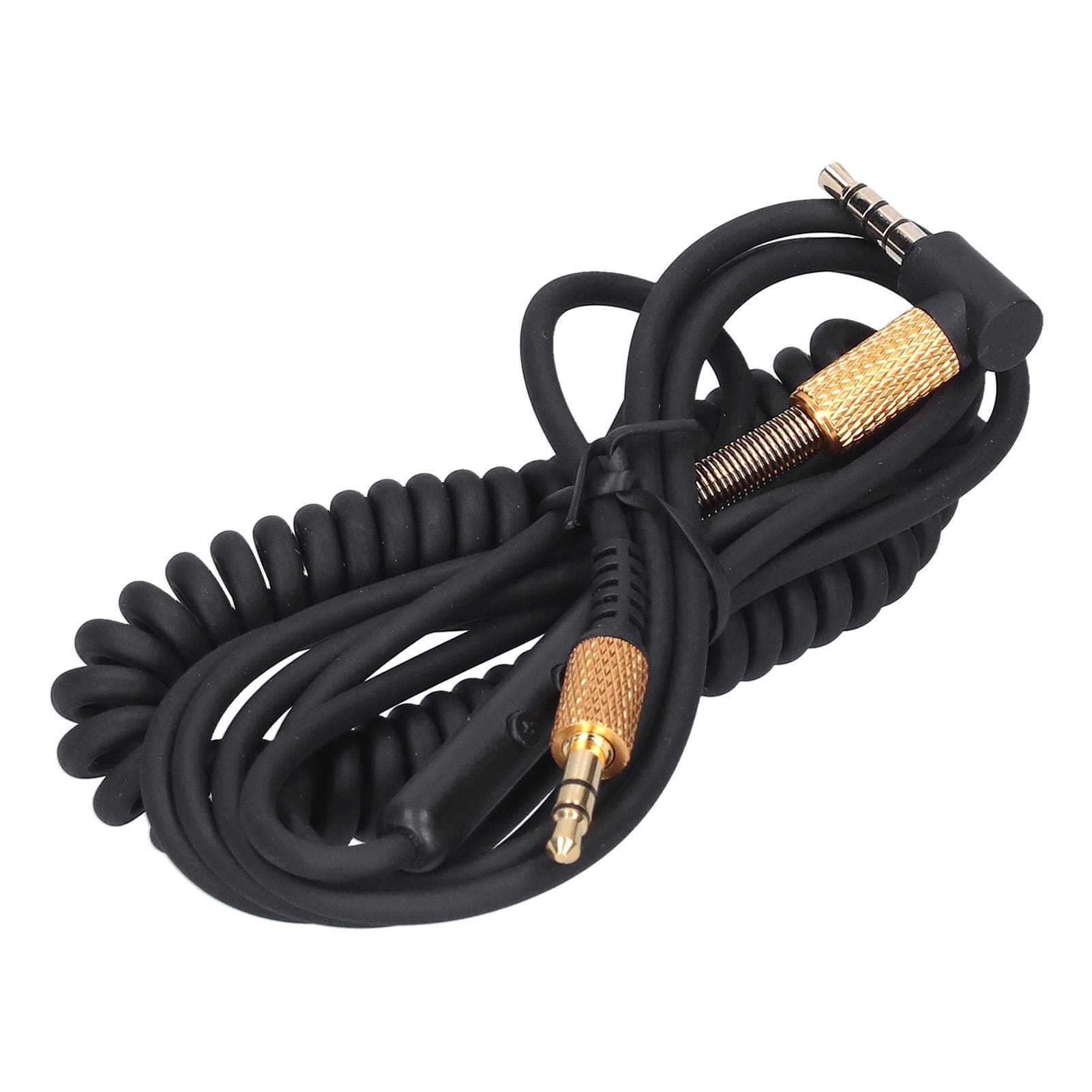 Headphone Coiled Cord 3.5mm o Cable Replacement with Volume Control for MajorMajor 2