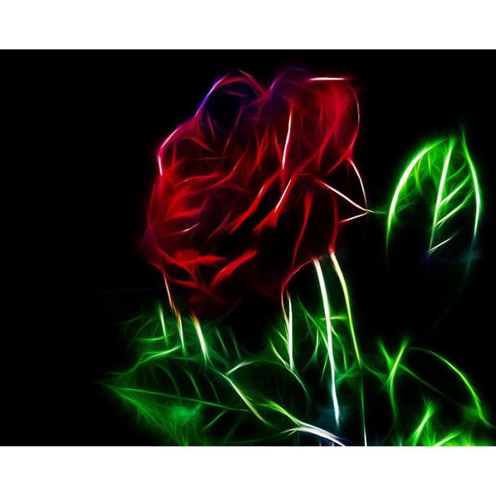 5D Diamond Painting Rose Diamond Embroidery Cross Stitch Rhinestone Mosaic Painting 20X30CM