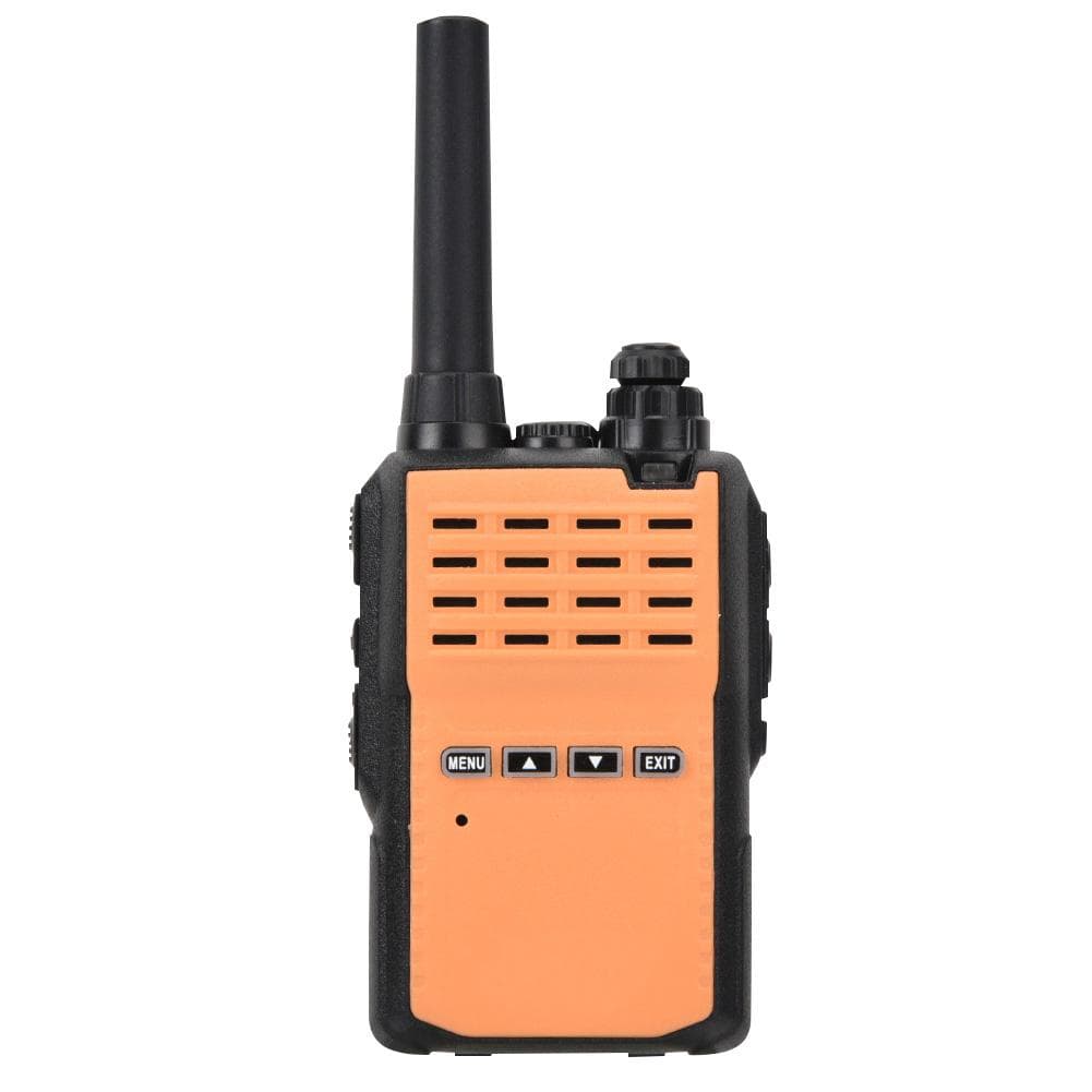 Portable Professional 5W BF E90 UHF Handheld Two Way Ham Radio Walkie Talkie (Orange) US Plug orange