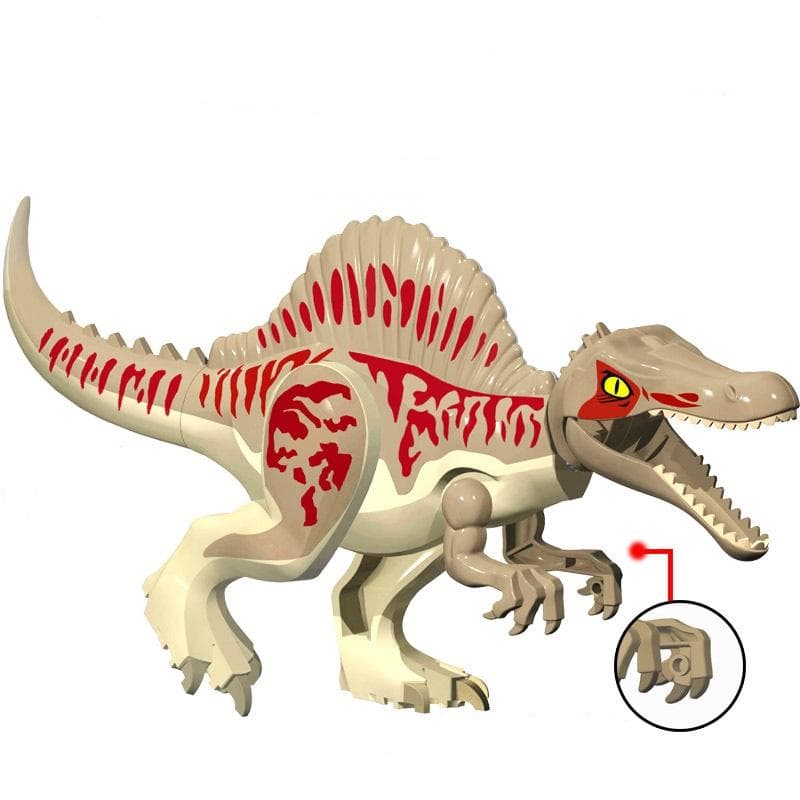 28CM Huge Raptor Carnotaurus Building Blocks Dinosaur Bricks Tyrannosaurus T-Rex Assemble Kids Toys Kids Gift Christmas Gifts 29