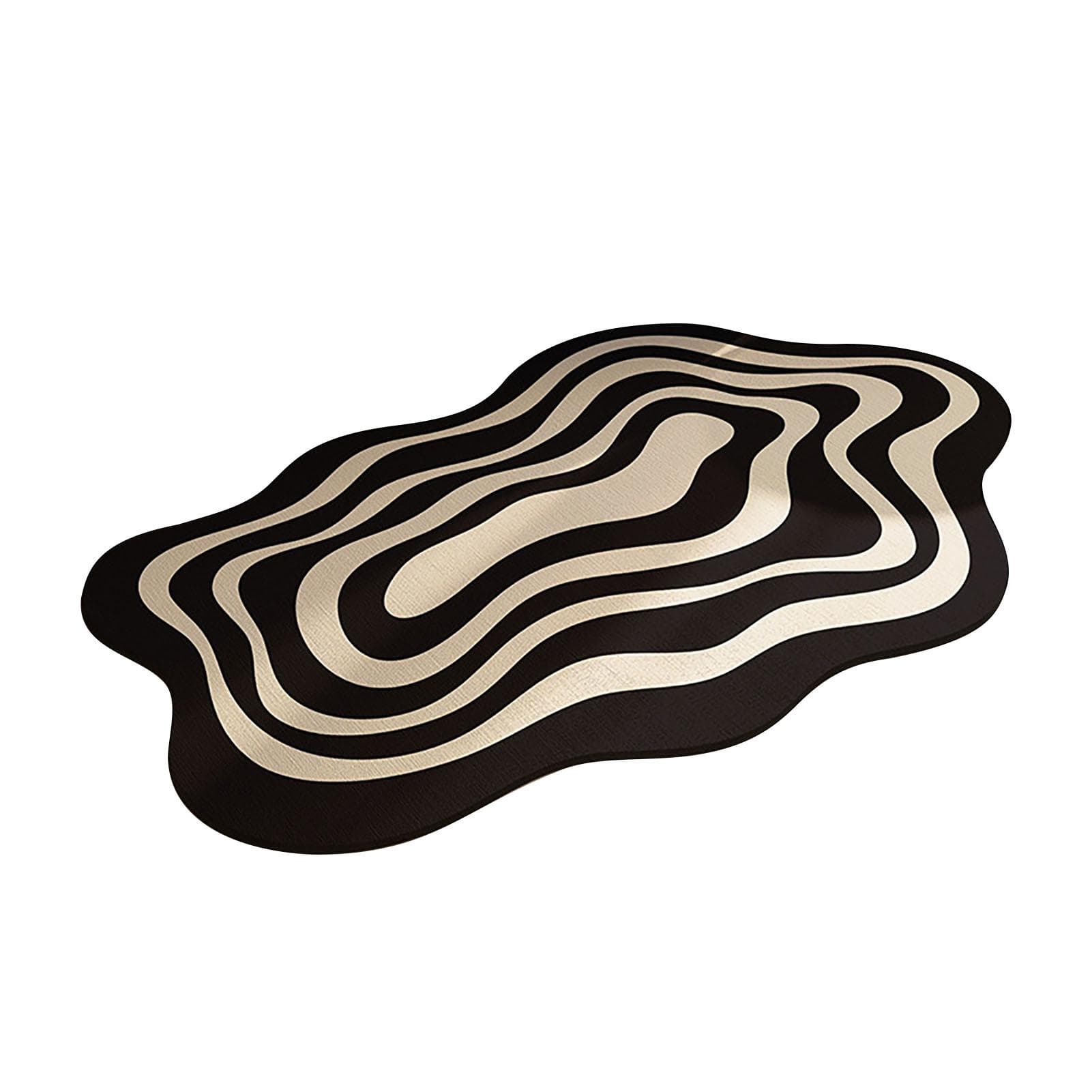 Bathroom Shaped Rug Strong Water Absorption Soft Mat Diatom Ooze Antislip Quick Dry Carpet Galaxy