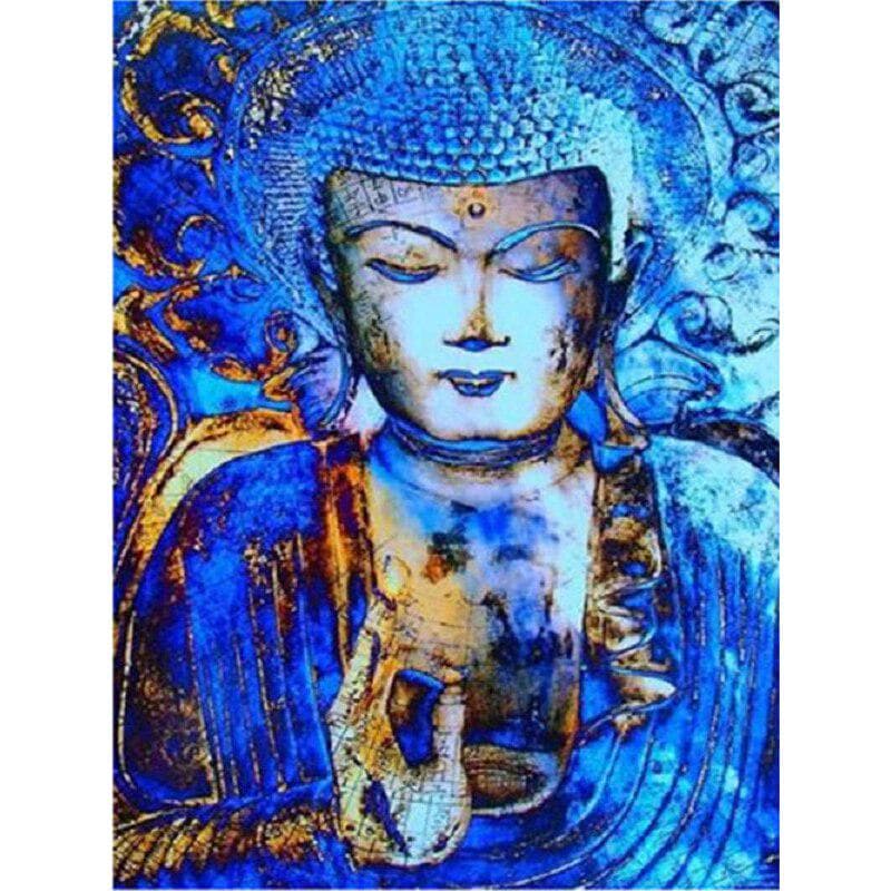 Diamond Embroidery Cross Stitch Diamond Painting Buddhism Home Decor 20X30CM