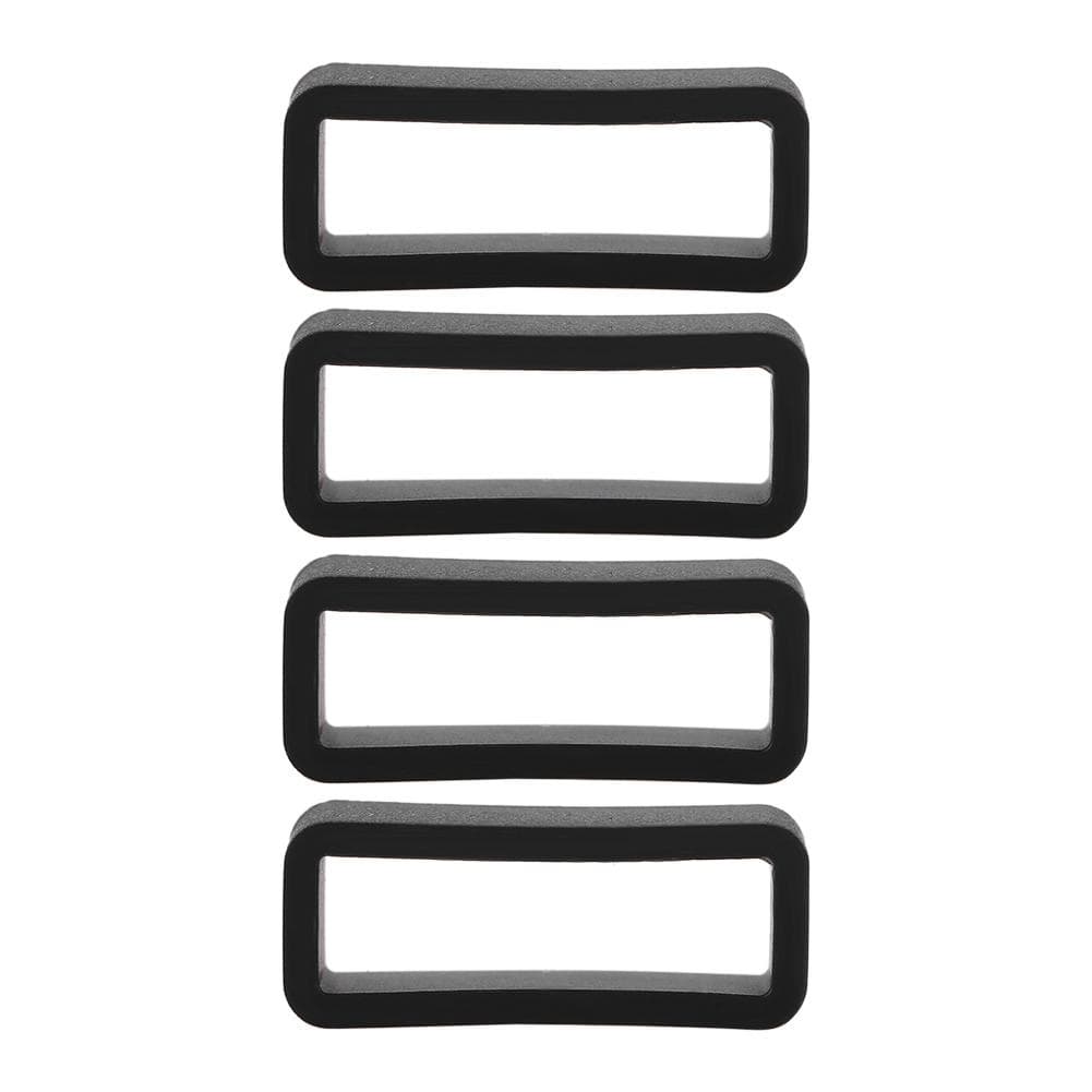 4pcs Replacement Silicone Watch Belt Safety Buckle Wristwatch Accessory for SWATCH (20mm)