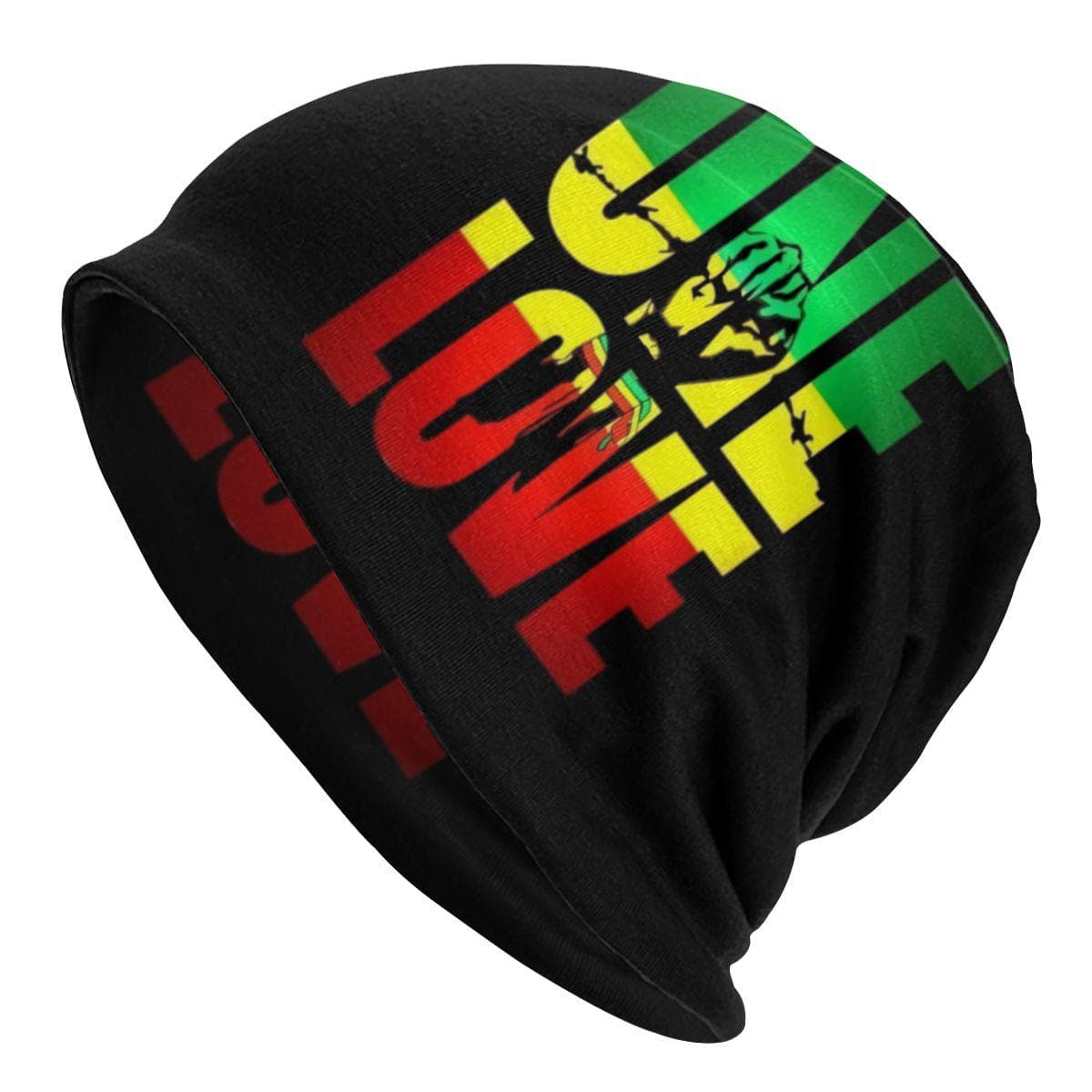 Hip Hop Winter Warm Men Women Knitting Hat Unisex Adult One Love Jamaica Reggae Skullies Beanies Caps Bonnet Hats 1