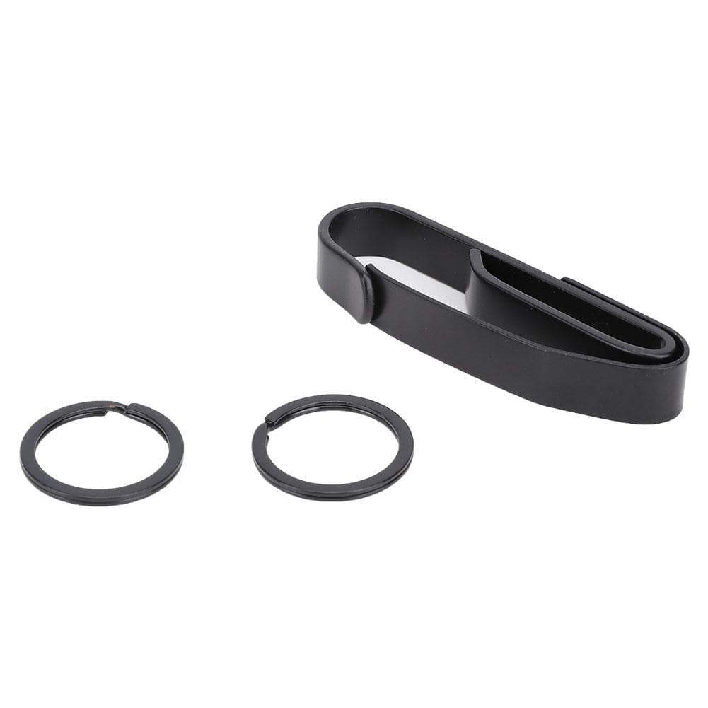 Stainless Steel Belt Buckle Outdoor Hanging Buckle Camping Travelling EquipmentBlack, with 30mm Key