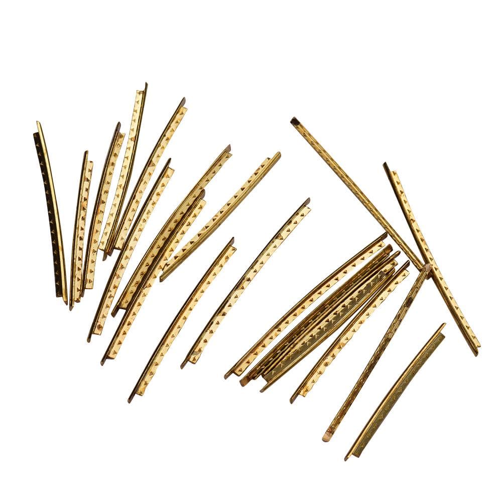 Filo metallico per chitarra in ottone 20mm 2.0mm Fretwires per tastiera per 20pcs 2.0mm gold