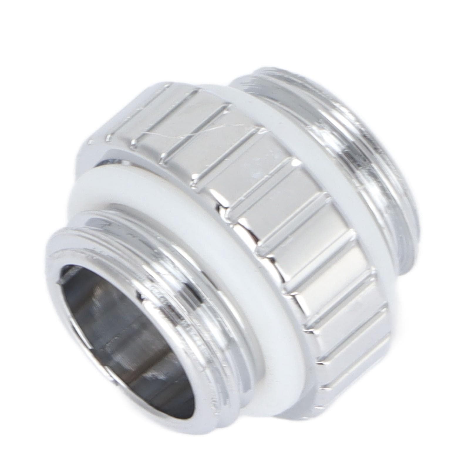 Water Cooling Fittings Durable Copper Small Compact Replaceable Computer Supplies for PCBlack silver