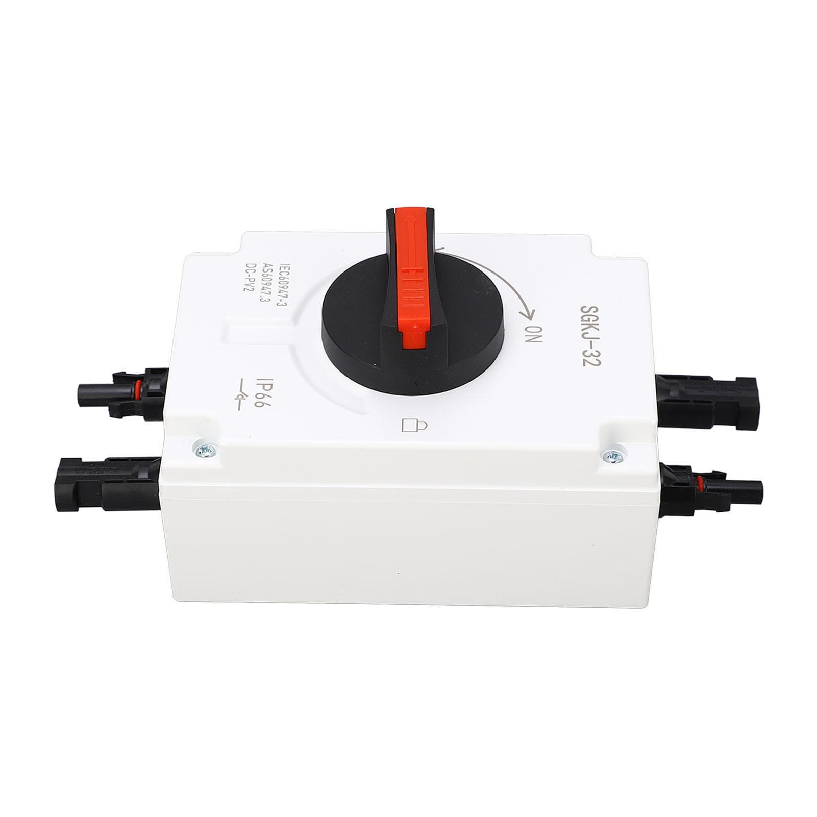 DC1200V 40A PV DC Disconnect Switch IP66 Waterproof 4P DC Isolator Switch for RV Boat Solar System