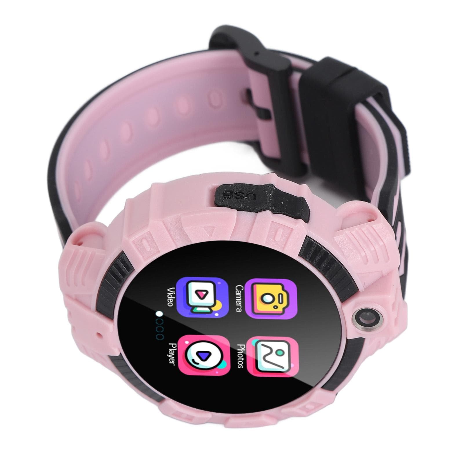 Kids Smart Watch Multifunctional IP67 Waterproof 1.3 Inch IPS HD Colored Touch Screen Game Smart