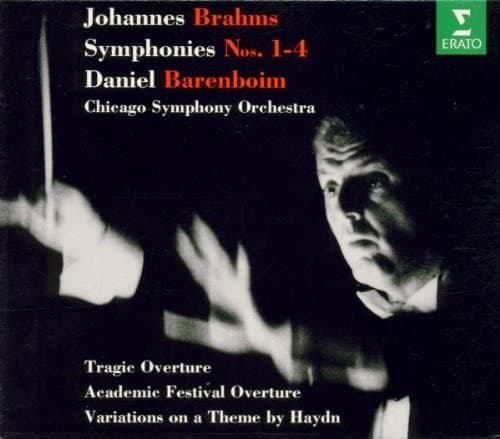 CD BRAHMS; BARENBOIM - Symphonies 1-4 4509948172 Germany Classical Used