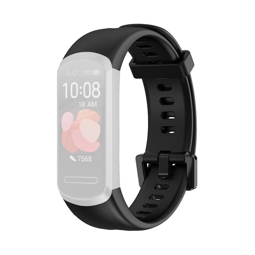 Soft Silicone Wriststrap Replacement Watchband Bracelet for Huawei Band 4 one size orange