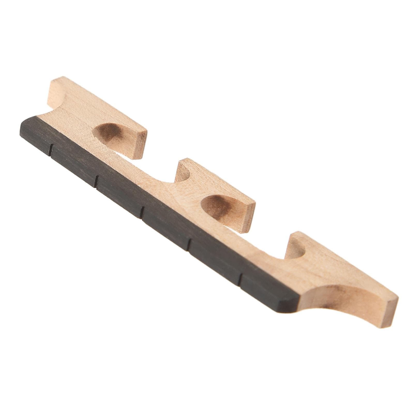 Banjo Bridge Maple Sturdy Lightweight Stable Clear Voice Transmission Wooden Banjo Bridge