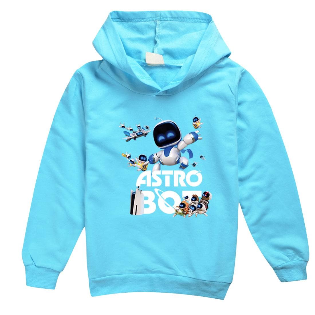 2025 Game Astro Bot Hoodie Kids Comic Clothes for Teens Girl Pullover Long Sleeve Coats Boys Soft Fabric Outerwear Children Clothing 160