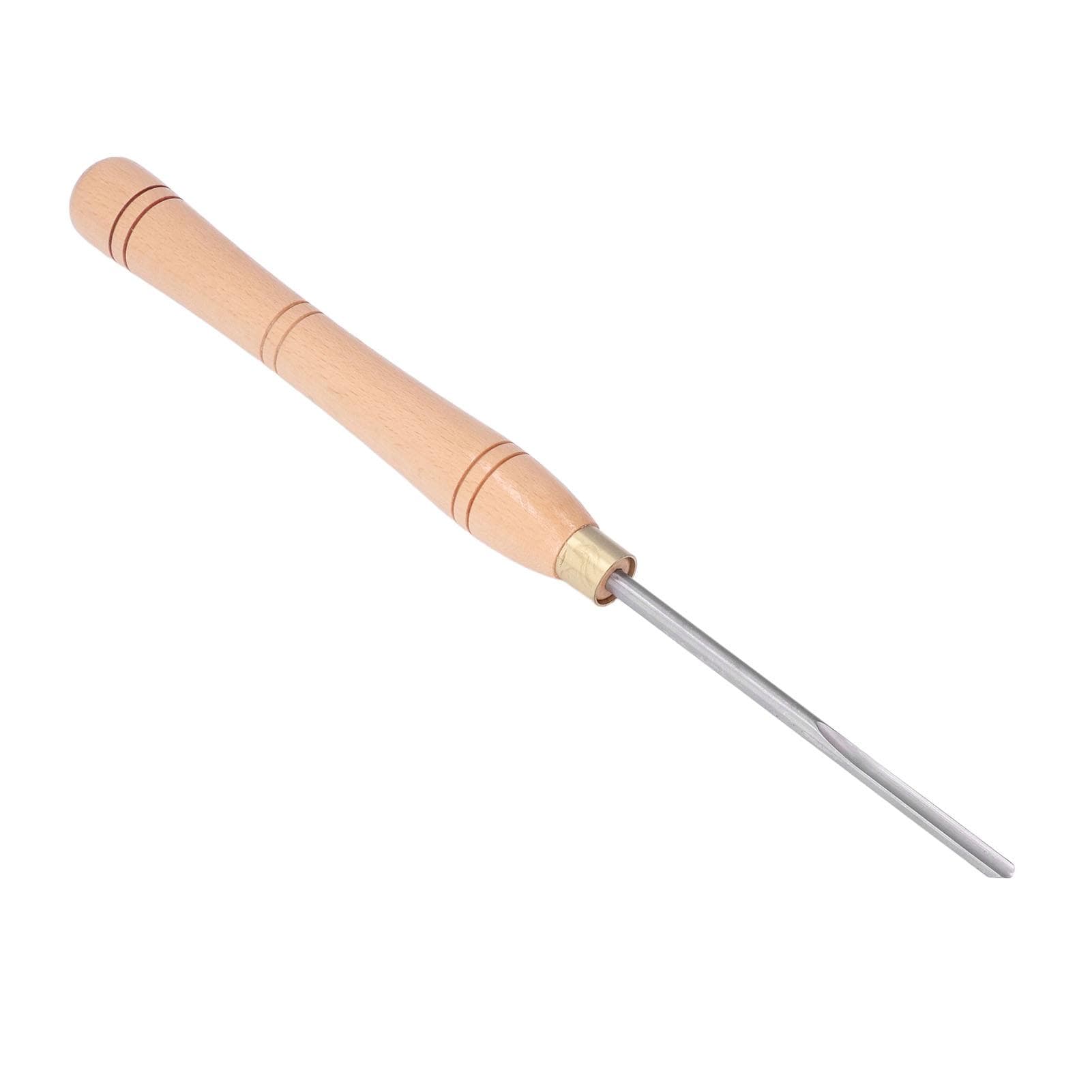Wood Lathe Chisel Beach Handle HHS Small Inner Arc Blade Turning Tool for Woodworking