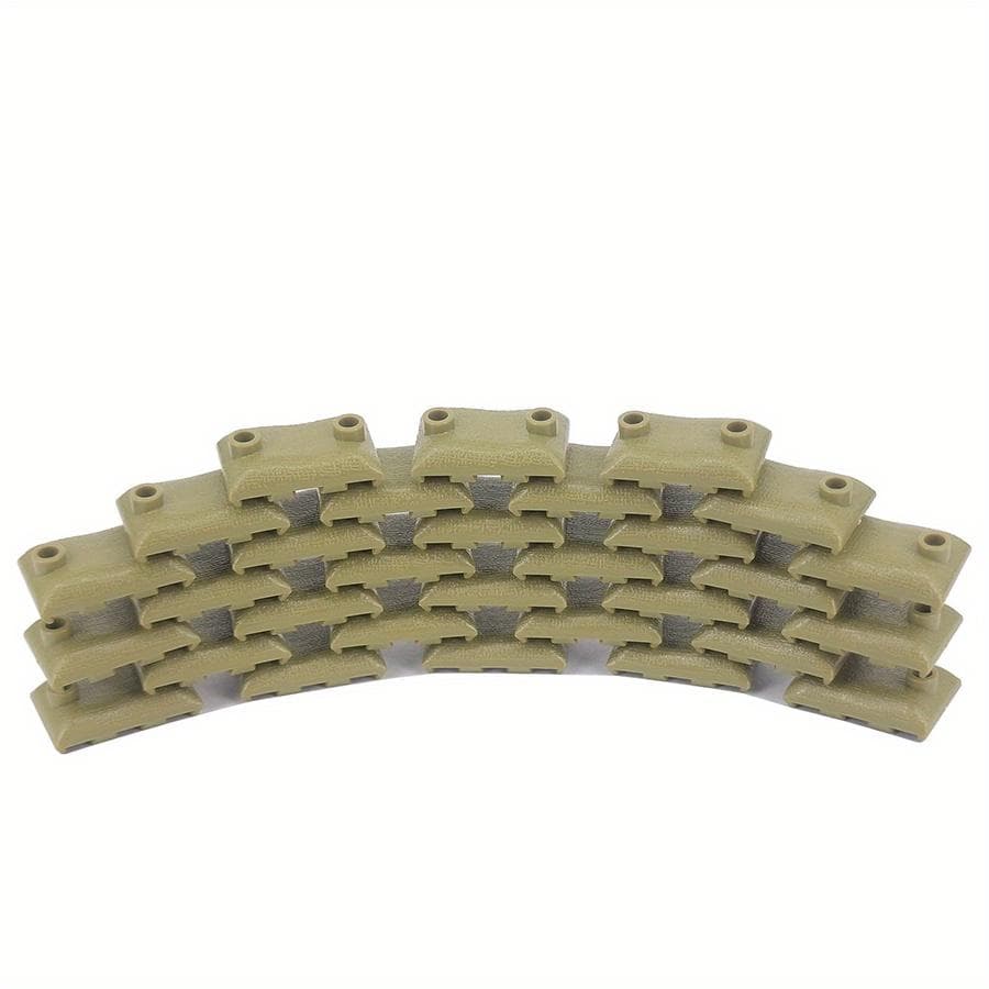 60pcs MOC Military Sandbag Building Blocks Compatible WW2 Soldiers Weapon Bricks DIY Army Scene Parts Toys for Boys Gift
