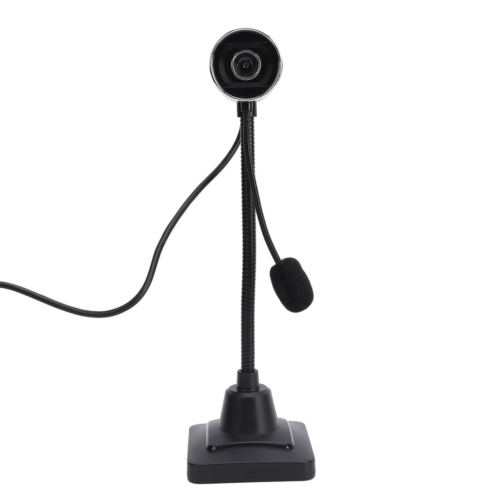 External USB Camera 480P HD with Noise Canceling Microphone Alloy for Video Calling Online Class