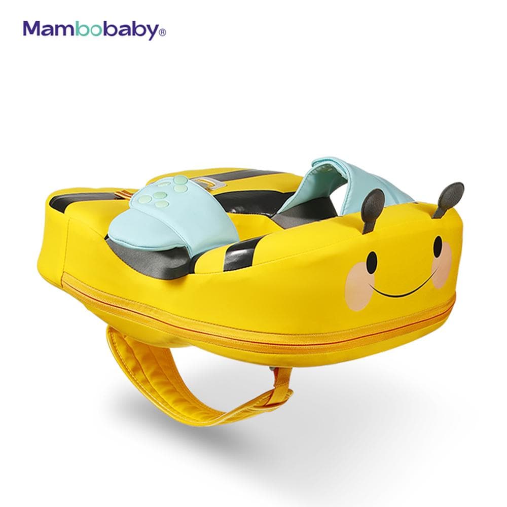 Mambobaby B505-27 Cute Baby Swim Float Non-inflatable Baby Swimming Float Soft Skin-friendly Swim Large Size yellow