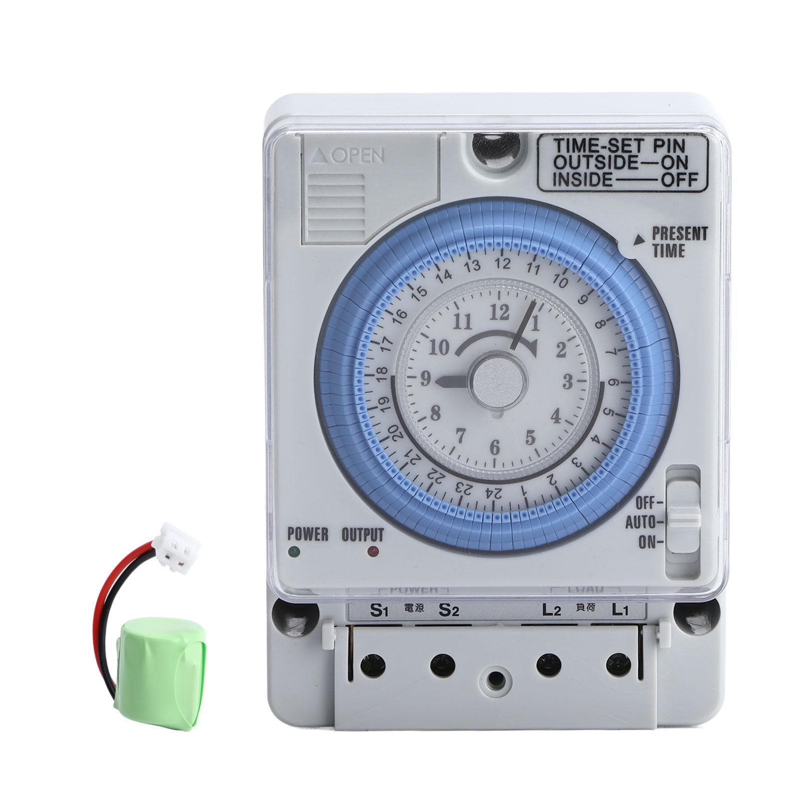 Timer Switch Mechanical Time Switch for Household Time Control Electronic Equipment Supplies
