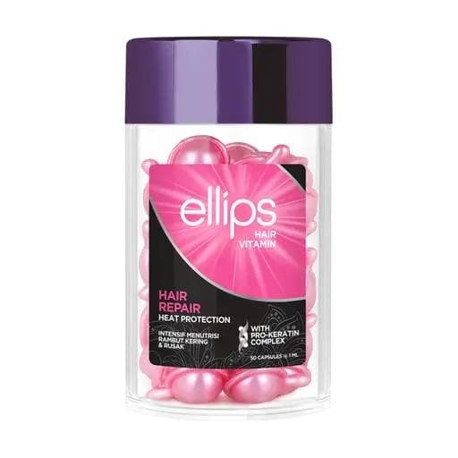Vitamin-oil for hair with Pro-Keratin Complex Hair repair with pro keratin complex Ellips 50 pcs