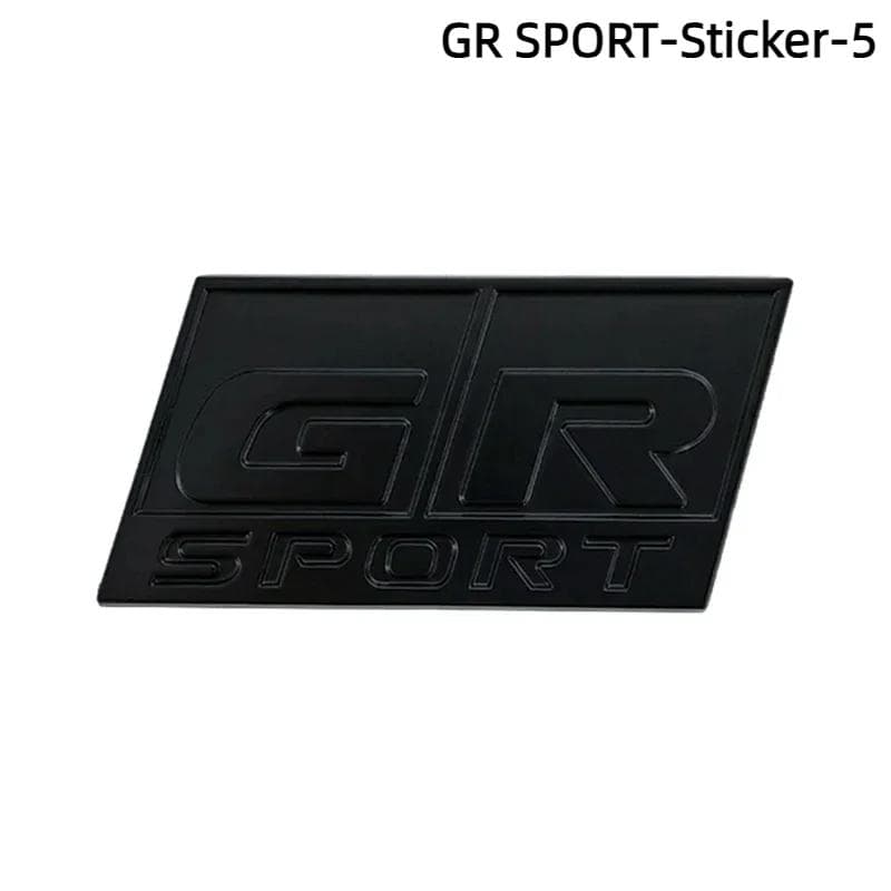 3D Metal GR Sport Logo Car Sticker Labeling Emblem Badge Decals Accessories GR SPORT-Sticker-5