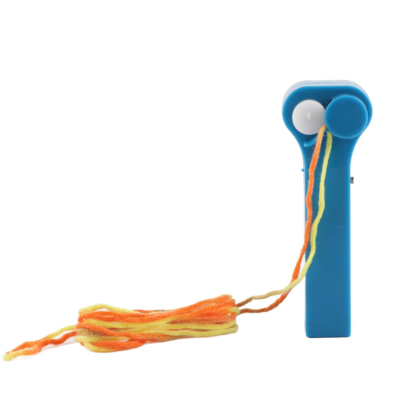 Rope Launcher Propeller Compact Structure Bright Color Electric Rope Launcher Toy for Cats Toys dark blue